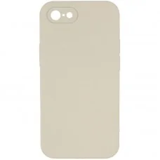 Чохол Silicone Case Square Full Camera Protective (AA) NOLOGO для Apple iPhone 6/6s (4.7") Бежевий / Antique White