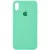 Чохол Silicone Case Full Protective (AA) для Apple iPhone X / XS (5.8") Зелений / Spearmint Чохол Silicone Case Full Protective (AA) для Apple iPhone X / XS (5.8") Зелений / Spearmint