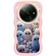 Чохол TPU Cloudy Pictures для Xiaomi Redmi A3 / Poco C61 4G Owls