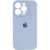 Чохол Silicone Case Full Camera Protective (AA) для Apple iPhone 16 Pro (6.3") Блакитний / Lilac Blue