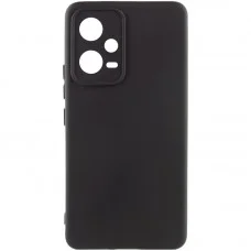 Чохол Silicone Cover Lakshmi Full Camera (A) для Xiaomi Poco X5 5G / Redmi Note 12 5G Чорний / Black