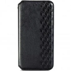 Шкіряний чохол-книжка GETMAN Cubic (PU) для Samsung Galaxy A05 Чорний
