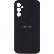 Чохол Silicone Cover Lakshmi Full Camera (AA) with logo для Samsung Galaxy A55 Чорний / Black