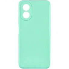 Силіконовий чохол Candy Full Camera для Oppo A38 / A18 Зелений / Menthol