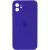 Чохол Silicone Case Square Full Camera Protective (AA) для Apple iPhone 11 (6.1") Фіолетовий / Ultra Violet Чохол Silicone Case Square Full Camera Protective (AA) для Apple iPhone 11 (6.1") Фіолетовий / Ultra Violet