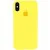 Чохол Silicone Case Full Protective (AA) для Apple iPhone X / XS (5.8") Жовтий / Yellow Чохол Silicone Case Full Protective (AA) для Apple iPhone X / XS (5.8") Жовтий / Yellow