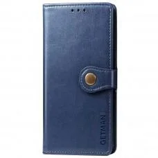 Шкіряний чохол-книжка GETMAN Gallant (PU) для TECNO Camon 19 Neo Синій