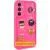 Чохол TPU Toys Case для Xiaomi Redmi 12C / Poco C55 Pink / Always Happy