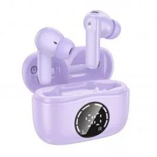 Бездротові TWS навушники Hoco EQ22 Singer ANC+ENC Taro Purple