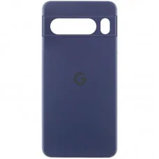 Чохол Silicone Cover Lakshmi Full Camera (AA) with logo для Google Pixel 8 Pro Синій / Midnight blue