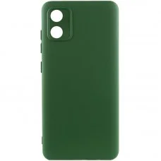 Чохол Silicone Cover Lakshmi Full Camera (AA) для Motorola Moto E13 Зелений / Dark green Чохол Silicone Cover Lakshmi Full Camera (AA) для Motorola Moto E13 Зелений / Dark green