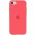 Чохол Silicone Case Full Protective (AA) для Apple iPhone SE (2020) / 7 / 8 (4.7") Кавуновий / Watermelon red