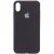 Чохол Silicone Case Full Protective (AA) для Apple iPhone X / XS (5.8") Чорний / Black Чохол Silicone Case Full Protective (AA) для Apple iPhone X / XS (5.8") Чорний / Black