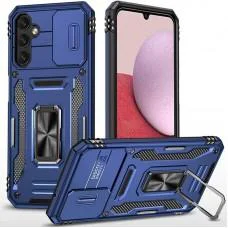 Ударостійкий чохол Camshield Army Ring для Samsung Galaxy S23 FE Синій / Navy