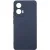 Чохол Silicone Cover Lakshmi Full Camera (AAA) для Motorola Edge 50 Fusion Темно-синій / Midnight blue