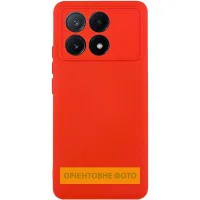 Чохол TPU GETMAN Liquid Silk Full Camera для Xiaomi Poco X6 / Note 13 Pro 5G Червоний / Red
