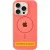 Чохол Silicone Case Full Protective (AA) with MagSafe для Apple iPhone 16 Plus (6.7") Кавуновий / Watermelon red