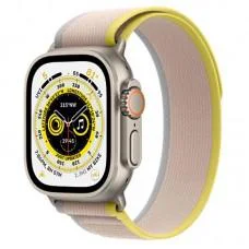 Ремінець Hoco WA14 Original series для Apple watch (38/40/41mm) Yellow with White