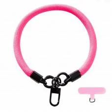 Шнурок - браслет (10мм) Barbie Pink