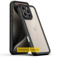 TPU чохол Transparent + Colour 1,5mm для Apple iPhone 16 (6.1") Black TPU чохол Transparent + Colour 1,5mm для Apple iPhone 16 (6.1") Black