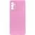 Чохол TPU GETMAN Liquid Silk Full Camera для Samsung Galaxy A55 Рожевий / Pink