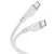 Дата кабель Hoco X97 Crystal color Type-C to Type-C 60W (1m) Light gray