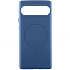 Чохол Silicone Cover Lakshmi (AA) with MagFit для Google Pixel 9 / 9 Pro Синій / Navy blue