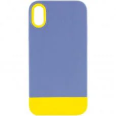 Чохол TPU+PC Bichromatic для Apple iPhone X / XS (5.8") Blue / Yellow Чохол TPU+PC Bichromatic для Apple iPhone X / XS (5.8") Blue / Yellow