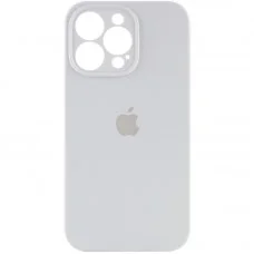 Чохол Silicone Case Full Camera Protective (AA) для Apple iPhone 16 Pro Max (6.9") Білий / White