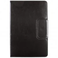 Універсальний шкіряний чохол-книжка для планшета 9-10" Чорний