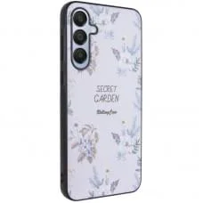 TPU+PC чохол Secret Garden для Samsung Galaxy A35 White