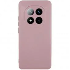 Чохол TPU GETMAN Liquid Silk Full Camera для Xiaomi Redmi Note 14 Pro+ 5G Рожевий / Pink Sand