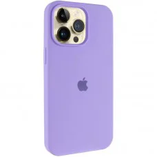 Чехол Silicone Case (AA) Logo with MagSafe для Apple iPhone 13 Pro Max (6.7")