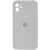 Чохол Silicone Case Square Full Camera Protective (AA) для Apple iPhone 11 (6.1") Сірий / Light Grey Чохол Silicone Case Square Full Camera Protective (AA) для Apple iPhone 11 (6.1") Сірий / Light Grey
