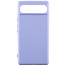 Чохол TPU GETMAN Liquid Silk для Google Pixel 7a Бузковий / Light purple