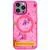 Чохол TPU+PC Flush with MagSafe для Apple iPhone 16e (6.1") Barbie Pink