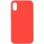 Чохол Silicone Case Full Protective (AA) NO LOGO для Apple iPhone XR (6.1") Кавуновий / Watermelon red