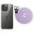 Чохол TPU Transparent with Straps для Apple iPhone 13 Pro Max (6.7") Light Purple