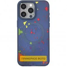 Чохол TPU+PC Flush with MagSafe для Samsung Galaxy S24+ / S25+ Dark blue
