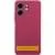 Чохол TPU GETMAN Liquid Silk Full Camera для Motorola Moto G55 5G Бордовий / Marsala