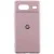 Чохол Silicone Cover Lakshmi Full Camera (AAA) with Logo для Google Pixel 8a Рожевий / Pink Sand