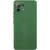 Чохол Silicone Cover Ummi Lakshmi Full Camera (AA) для Xiaomi Mi 11 Lite Зелений / Dark green