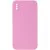 Чохол Silicone Case Square Full Camera Protective (AA) NOLOGO для Apple iPhone XS Max (6.5") Рожевий / Light pink