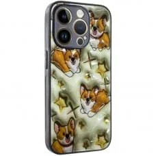 TPU+PC чохол Prisma Plushie для Apple iPhone 14 Pro Max (6.7") Corgi