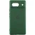 Чохол Silicone Cover Lakshmi Full Camera (AA) with logo для Google Pixel 7a Зелений / Dark green