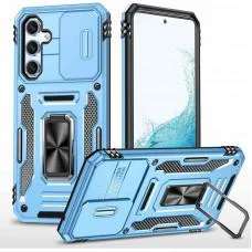 Ударостійкий чохол Camshield Army Ring для Samsung Galaxy A36 5G / A56 5G Блакитний / Light Blue Ударостійкий чохол Camshield Army Ring для Samsung Galaxy A36 5G / A56 5G Блакитний / Light Blue