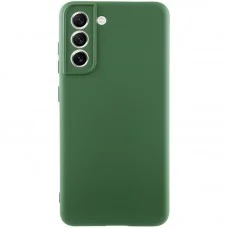 Чохол Silicone Cover Ummi Lakshmi Full Camera (AA) для Samsung Galaxy S22 Зелений / Dark green