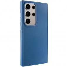 TPU чохол Bonbon Metal Style для Samsung Galaxy S23 Ultra Синій / Denim Blue