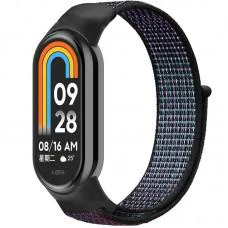 Ремінець Nylon New для Xiaomi Mi Band 8/9/10 Dark Purple
