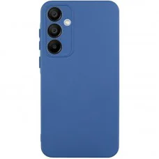 Чохол TPU GETMAN Liquid Silk Full Camera для Samsung Galaxy S24+ Синій / Navy Blue